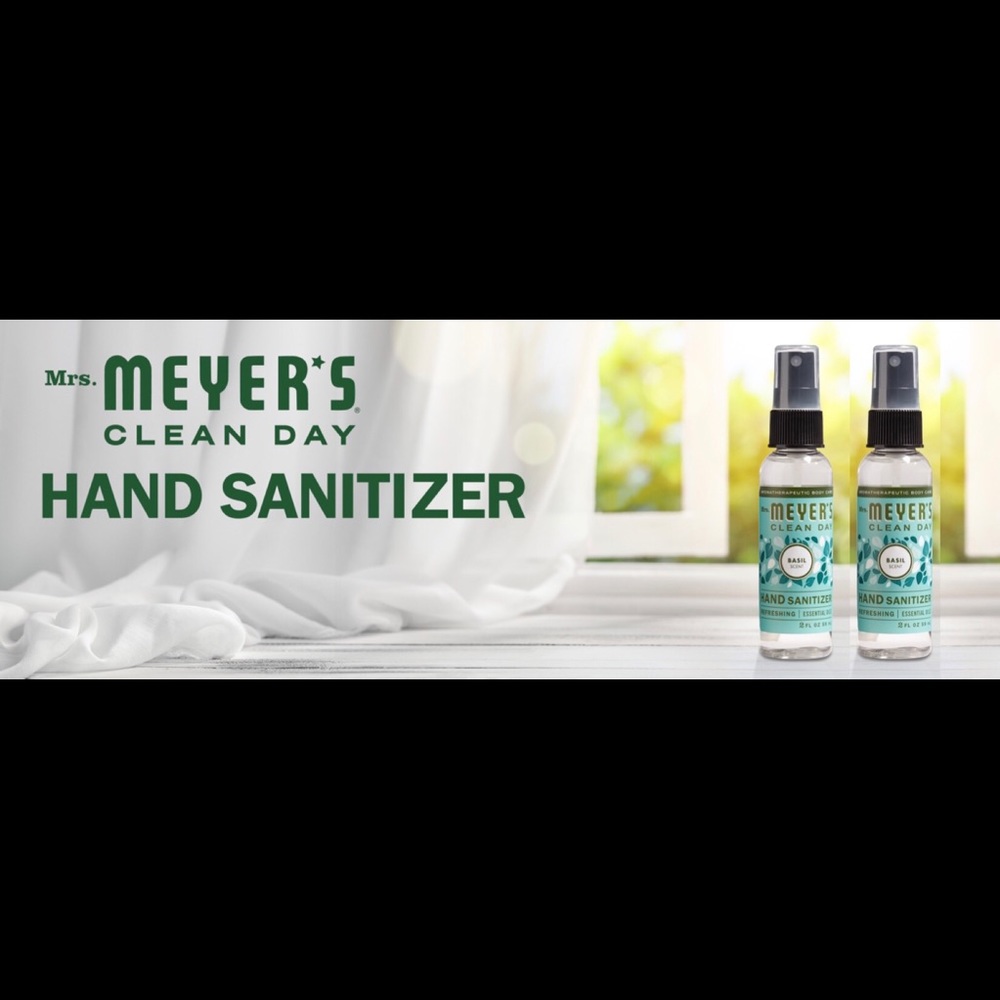 Mrs.Meyer's Clean Day Basil Hand Spray x2